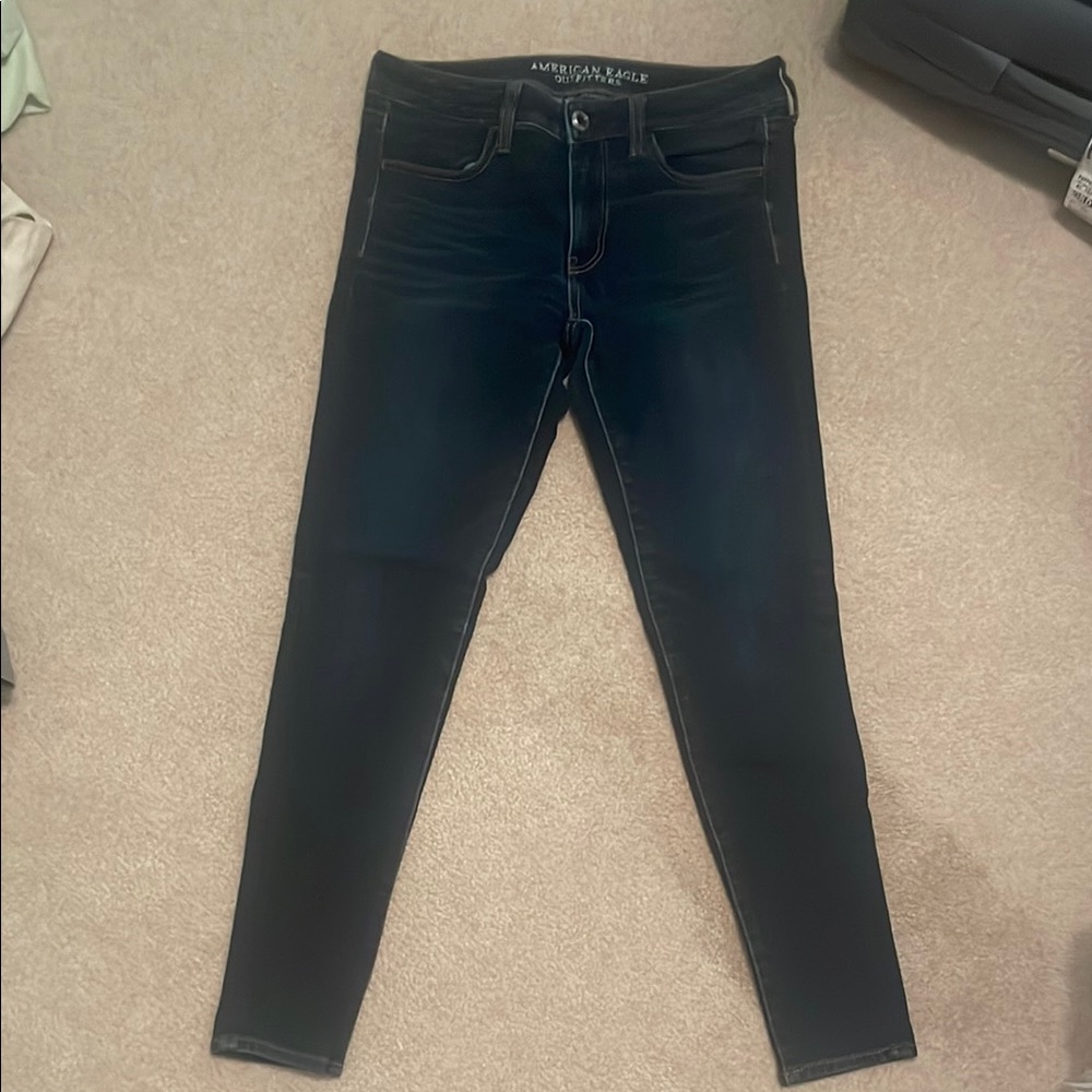 American Eagle Outfitters dark wash jeggings